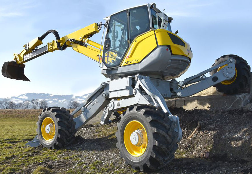 Menzi Muck M545x全地形挖掘機(jī)